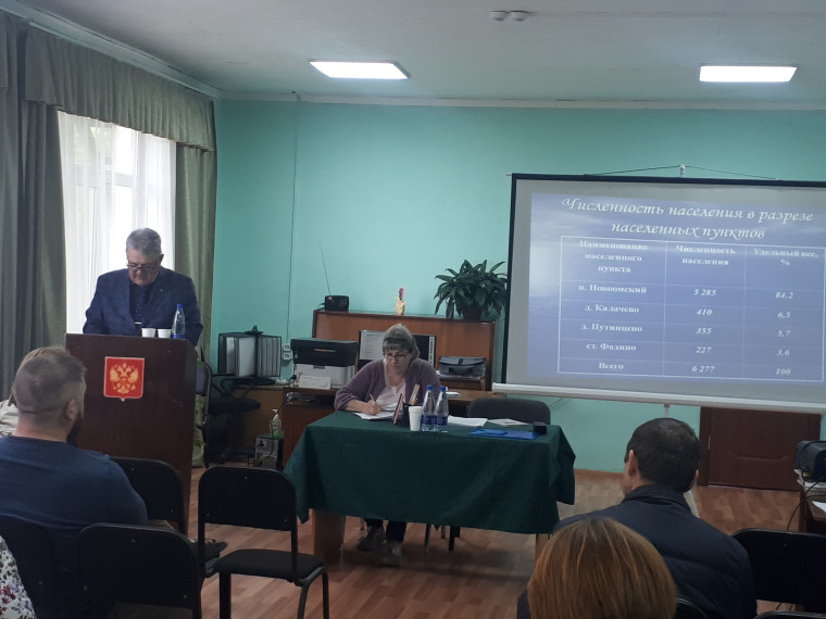 30 мая состоялось очередное заседание Совета Новоомского сельского поселения.