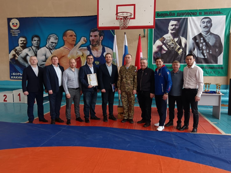 Областной турнир по греко-римской борьбе.